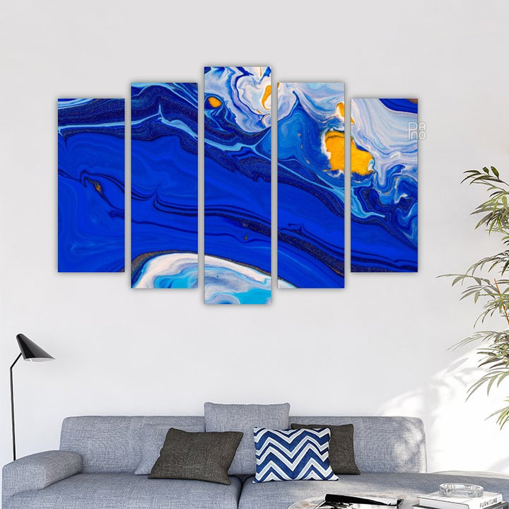 Blue Liquid Acrylic Color