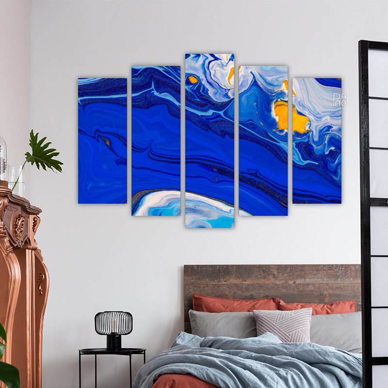 Blue Liquid Acrylic Color