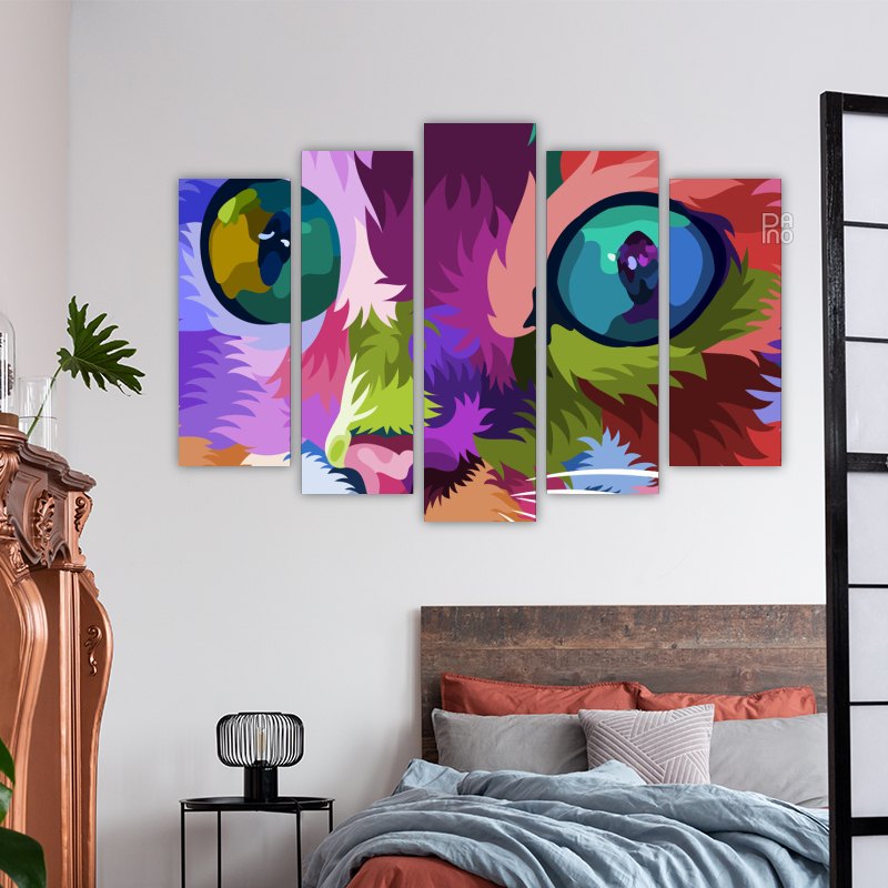 Colorful Cat