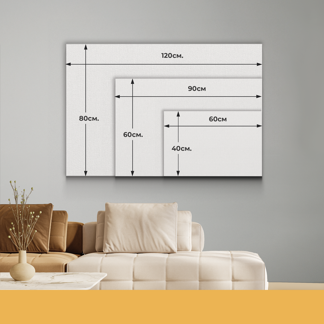Reborn in Color - Canvas print