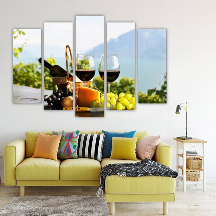 Wine and grapes