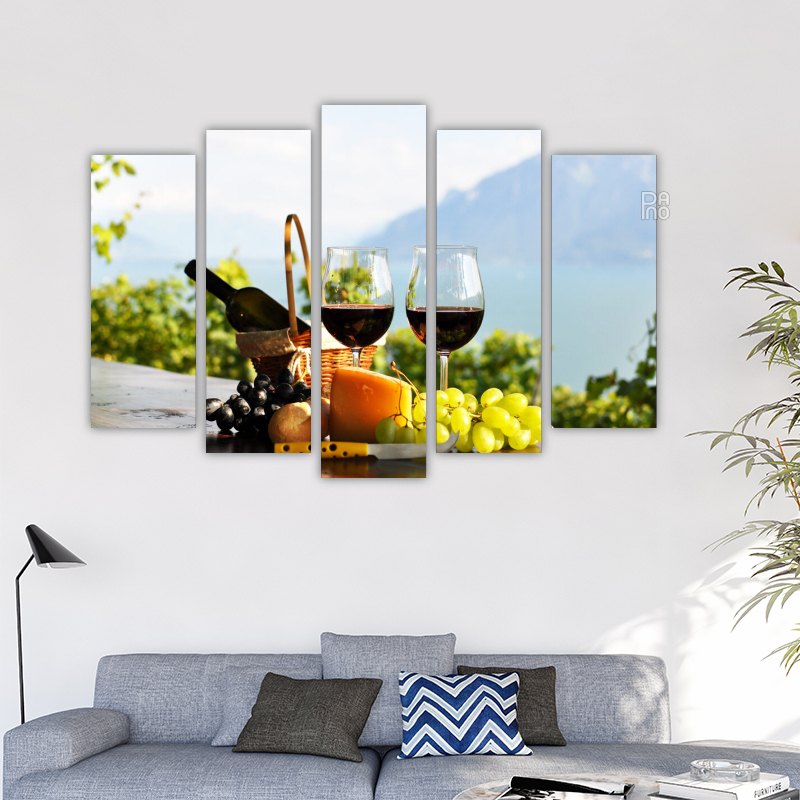 Wine and grapes