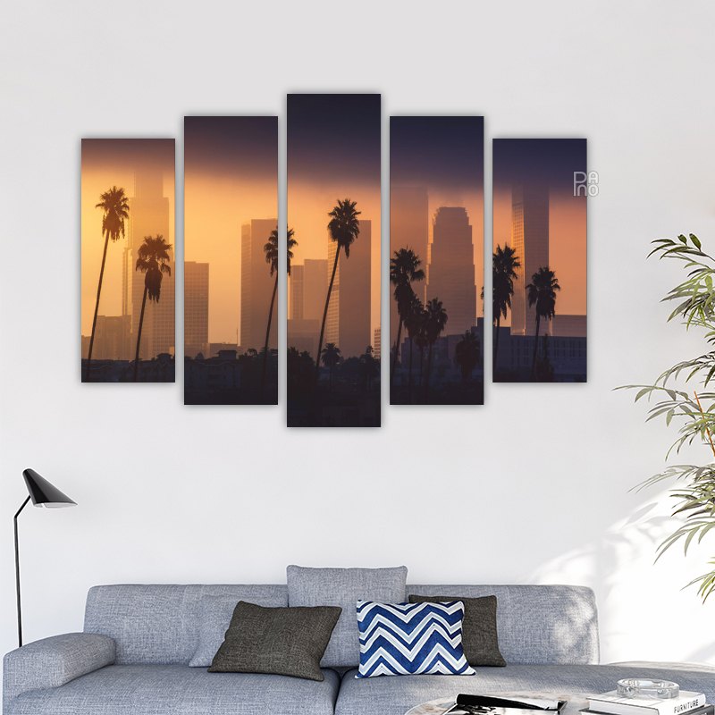 Morgensonne in Los Angeles