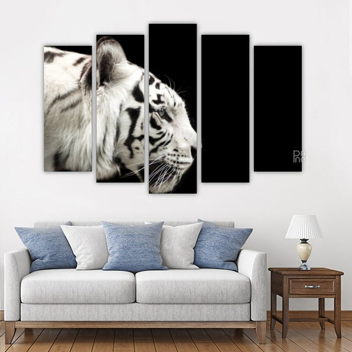 White tiger profile