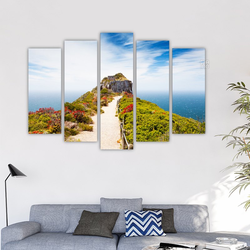 Felsen und Meer