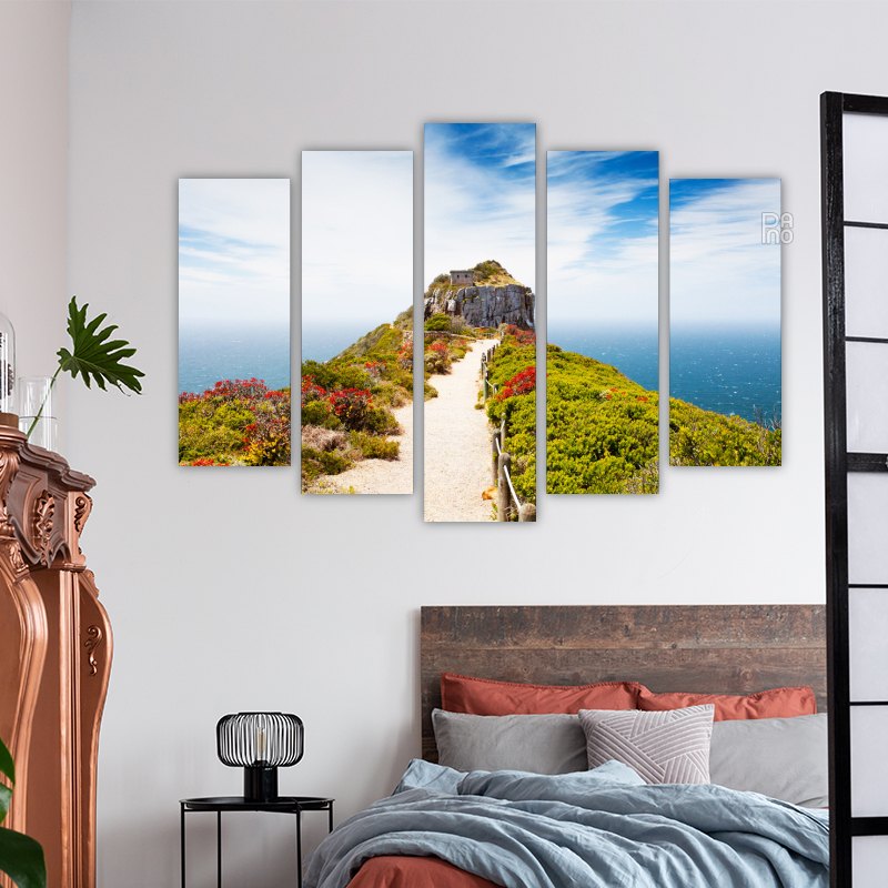 Felsen und Meer