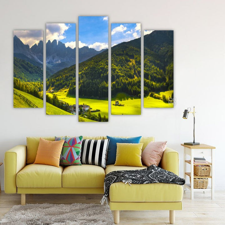 Schöne Landschaft in Italien