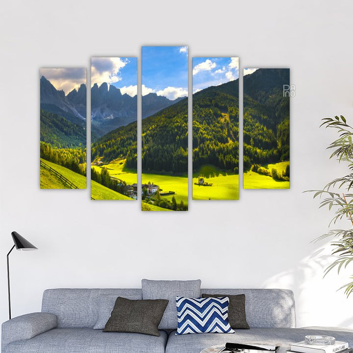 Schöne Landschaft in Italien