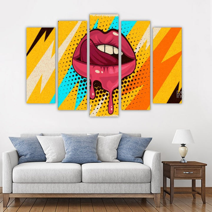 Εικονογράφηση μόδας pop art