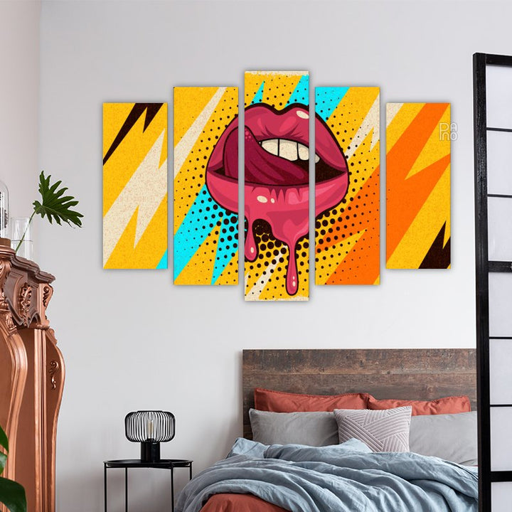 Εικονογράφηση μόδας pop art
