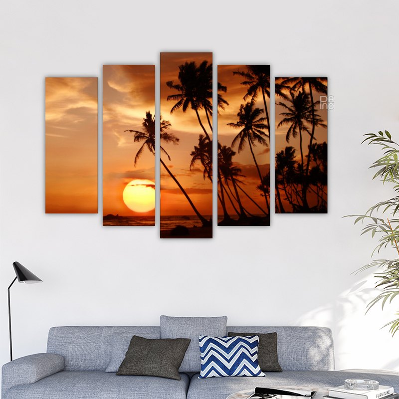 Hawaiianischer Sonnenuntergang