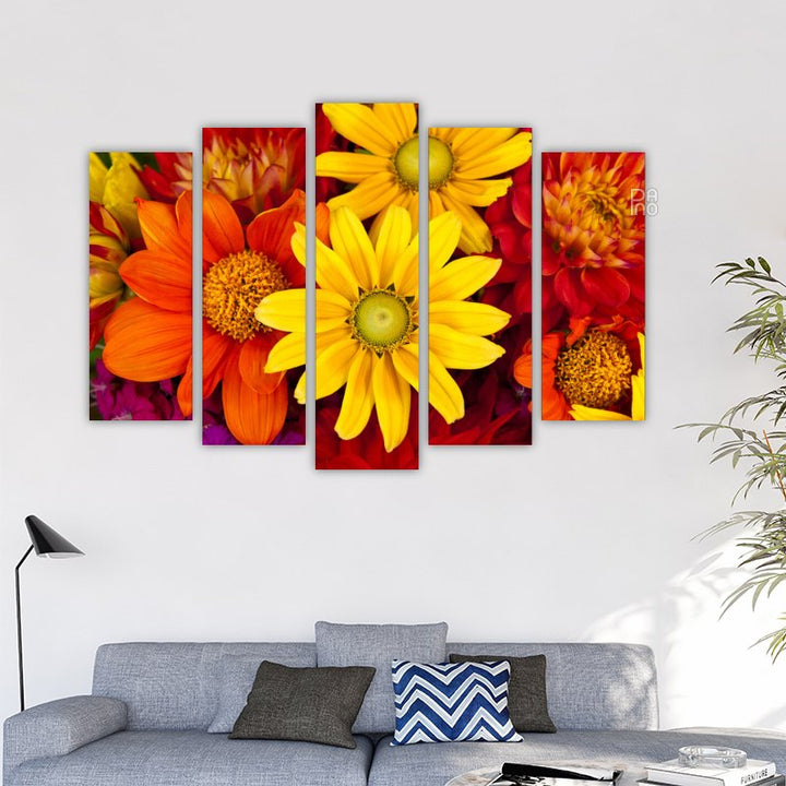 Bouquet of autumn flowers