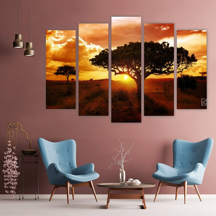 Sunset in Africa