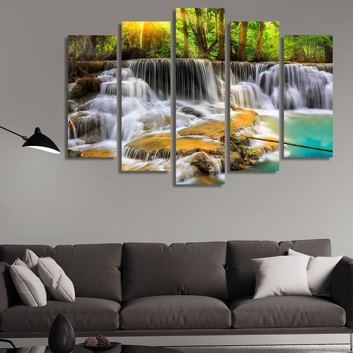 Beautiful Forest Waterfalls