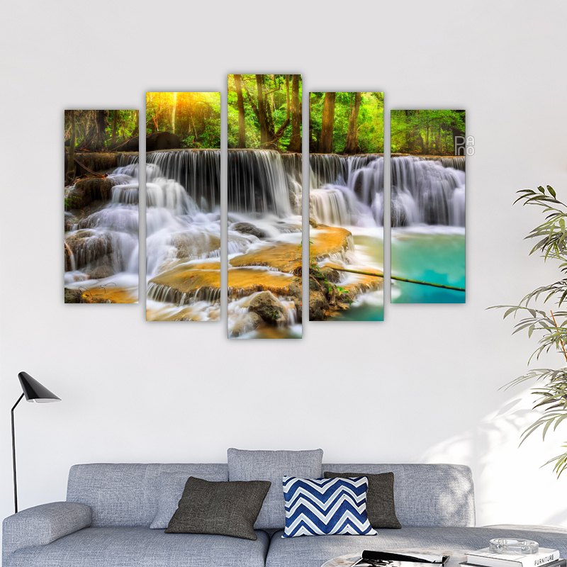 Beautiful Forest Waterfalls