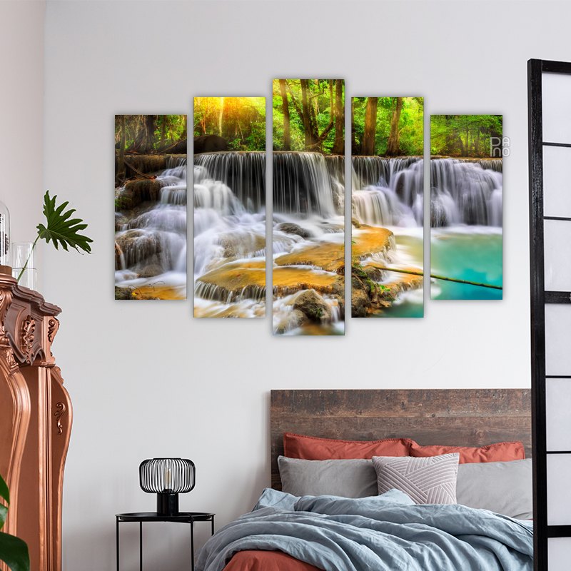 Beautiful Forest Waterfalls