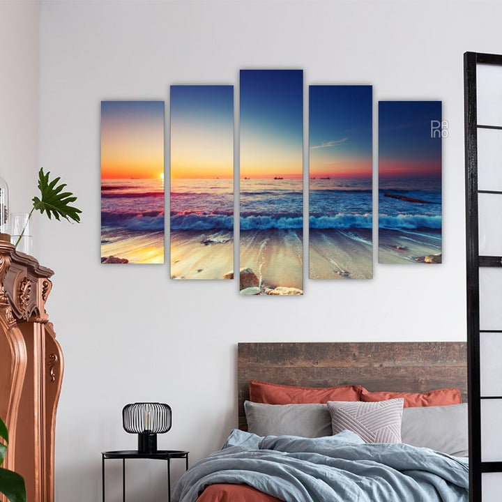 Sunset and Beach