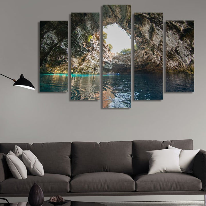 Lake in a cave