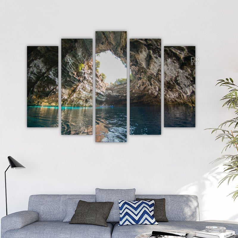Lake in a cave