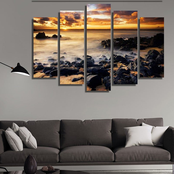 Rocky shore