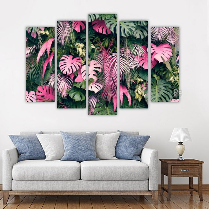 Tropical leaf background