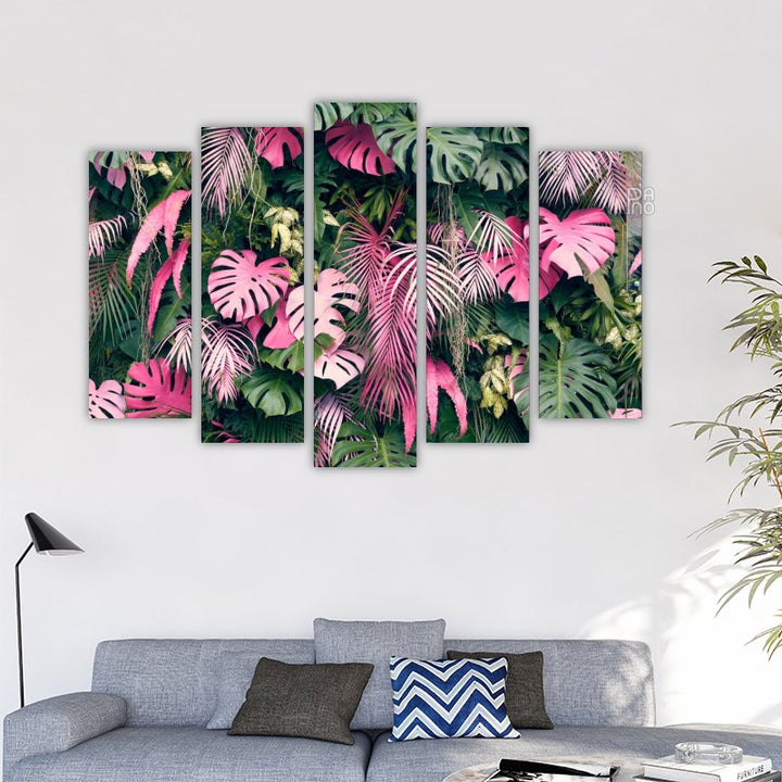 Tropical leaf background