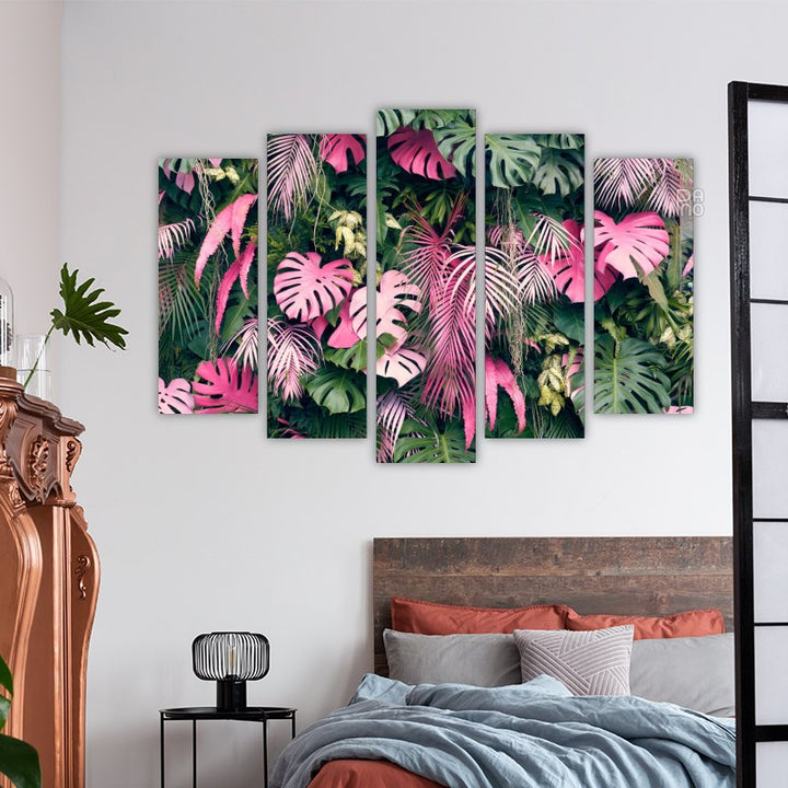 Tropical leaf background
