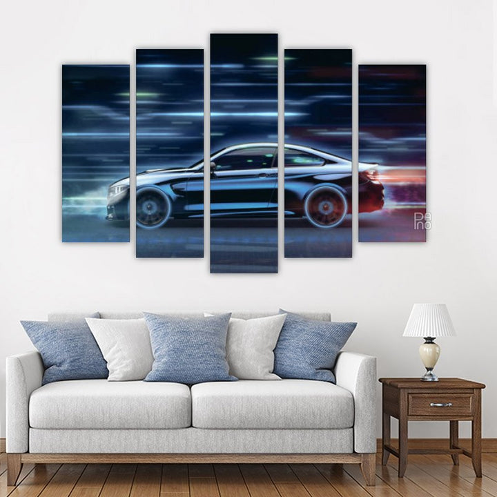 Fast luxury car