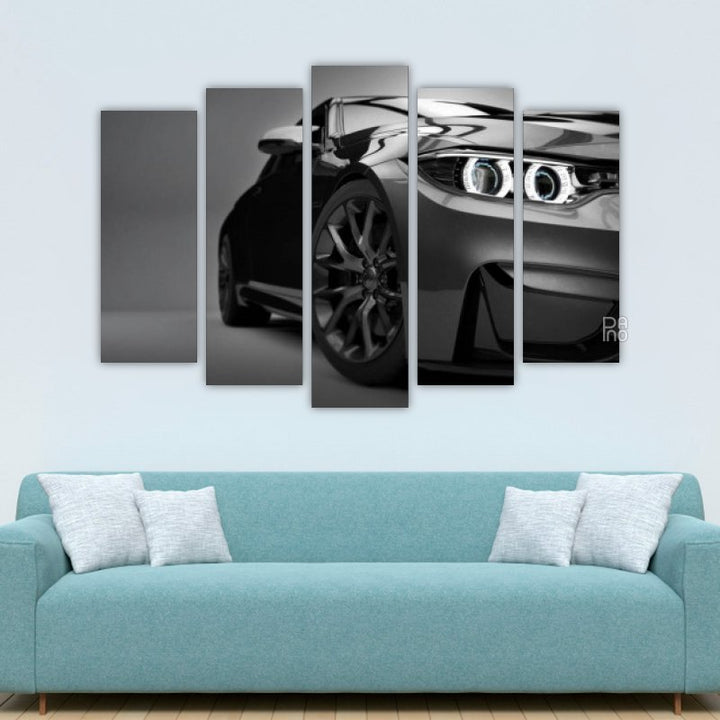 Black luxury luxury car