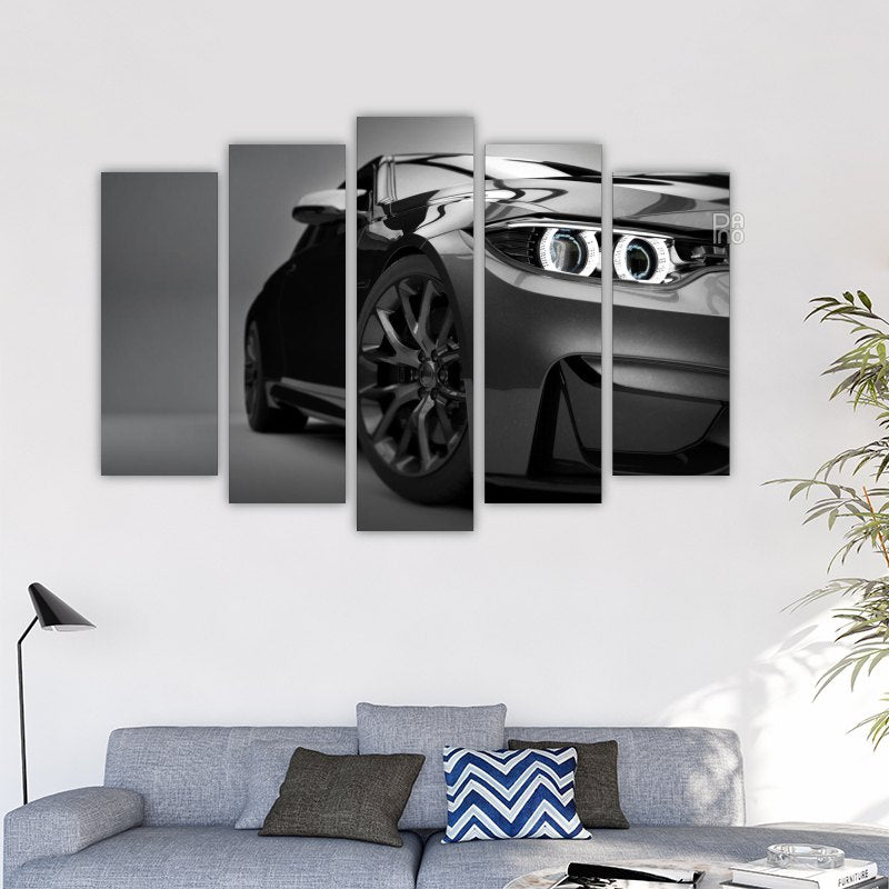 Black luxury luxury car