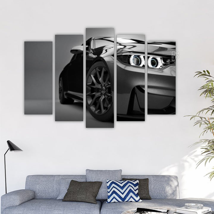 Black luxury luxury car