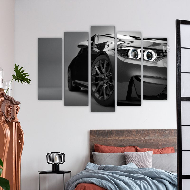 Black luxury luxury car