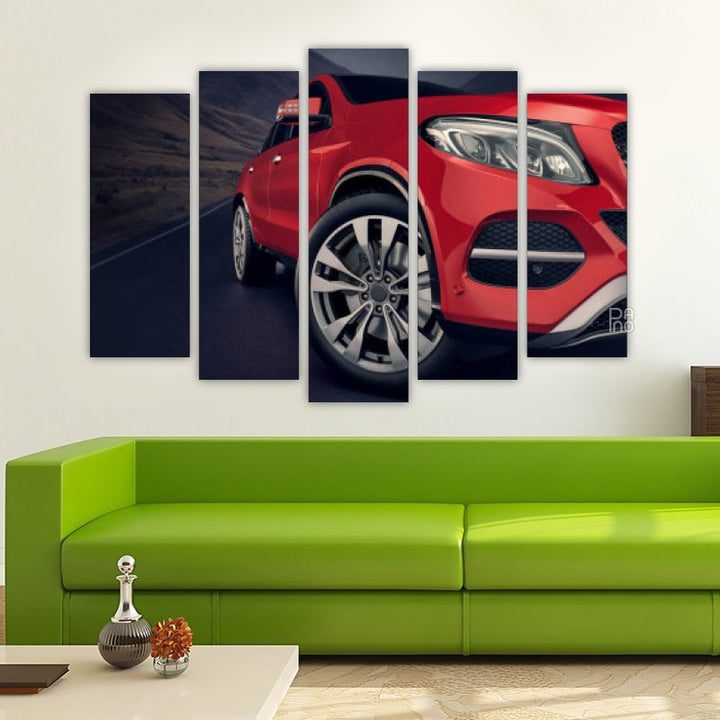 Roter Sportwagen