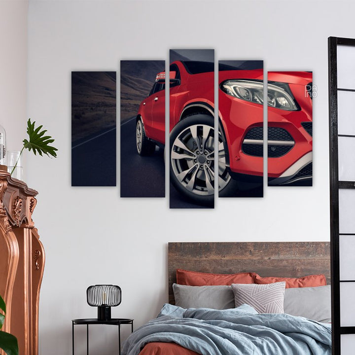 Roter Sportwagen