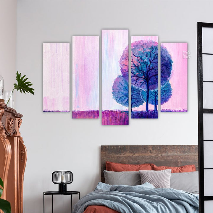 Round abstract trees