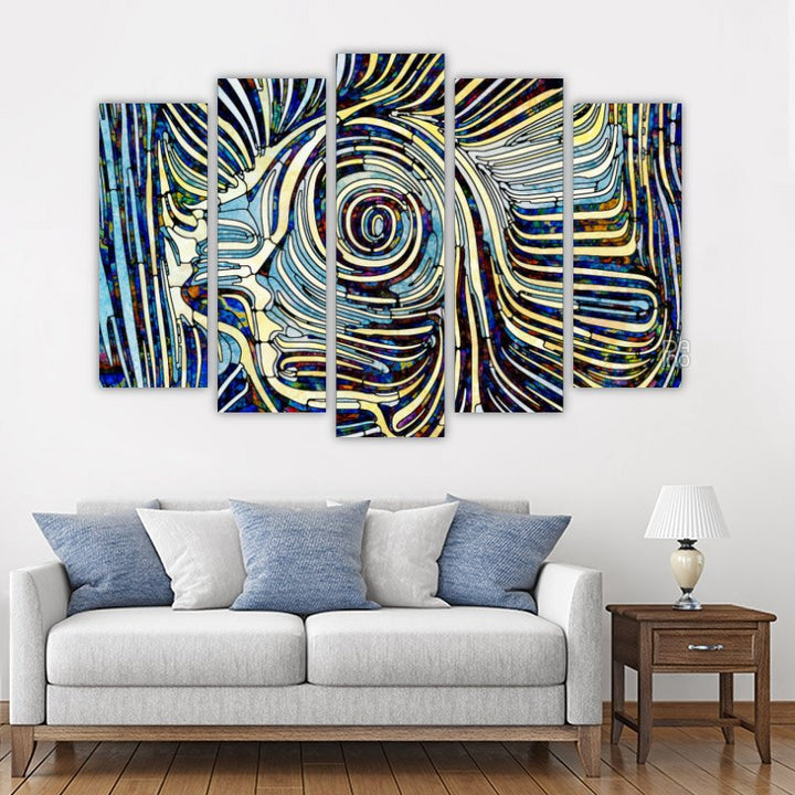 Abstract faces