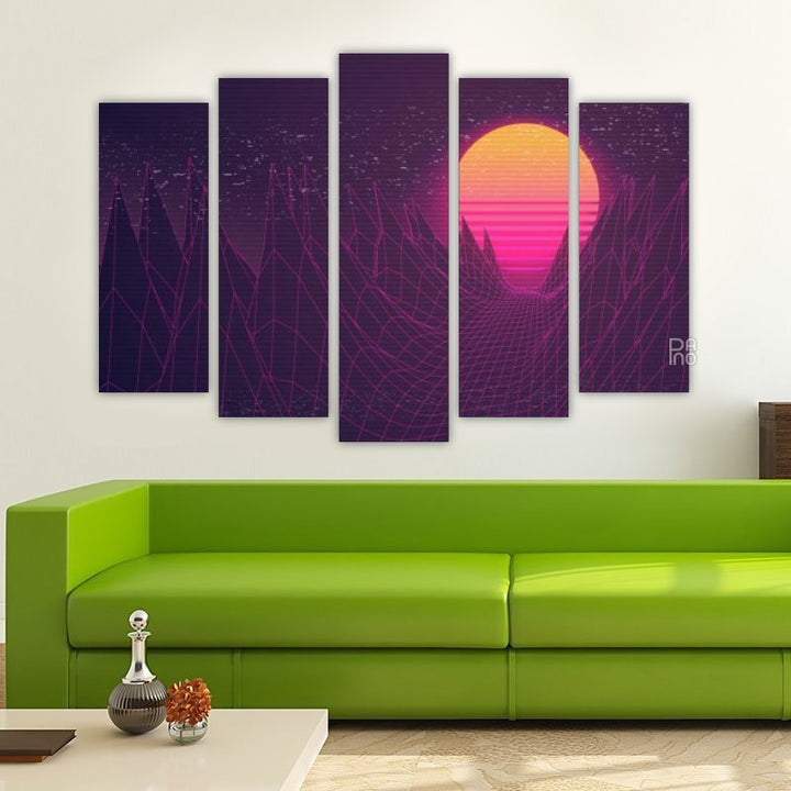 Retro-futuristic design