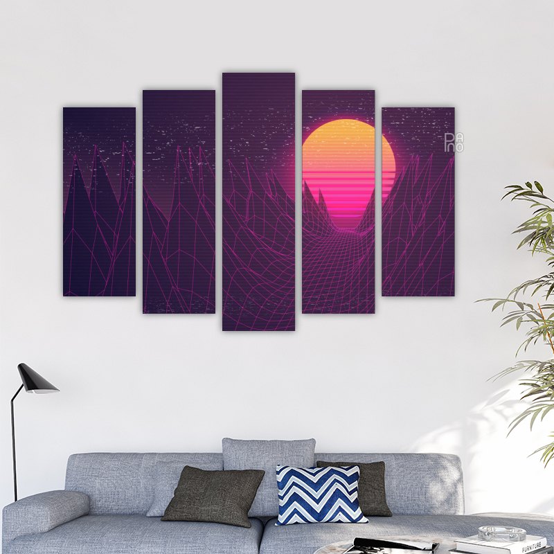 Retro-futuristic design
