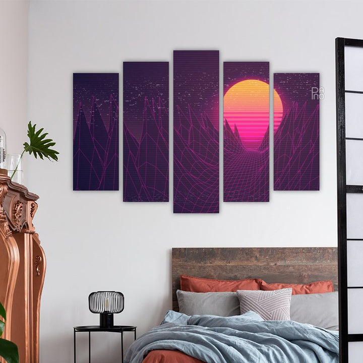 Retro-futuristic design