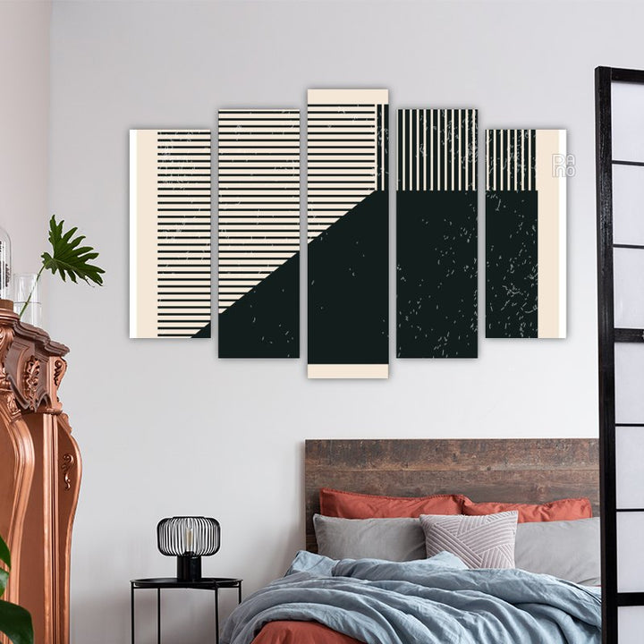 Abstract geometric composition