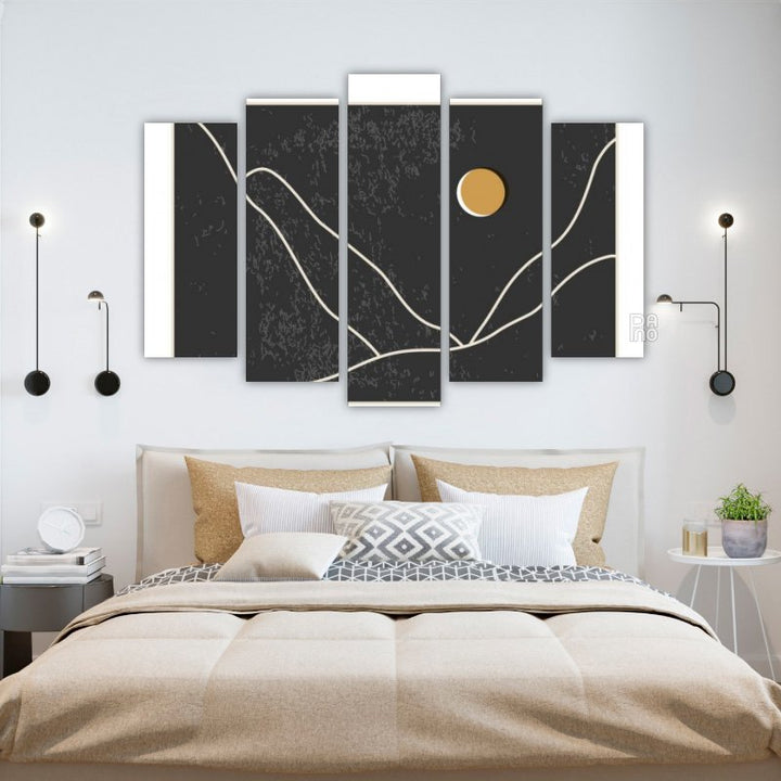 Abstract contemporary collage