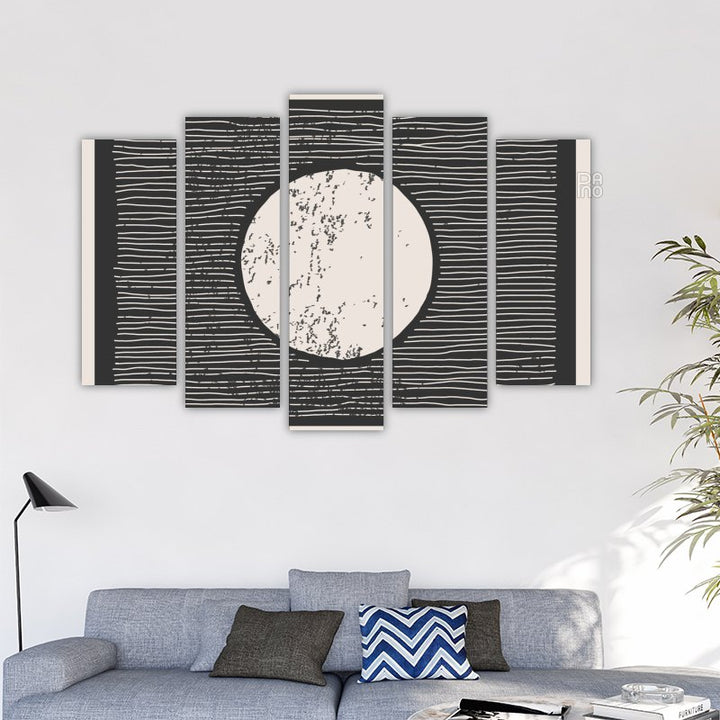 Abstract moon