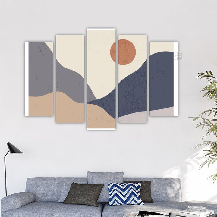 Contemporary abstract landscape