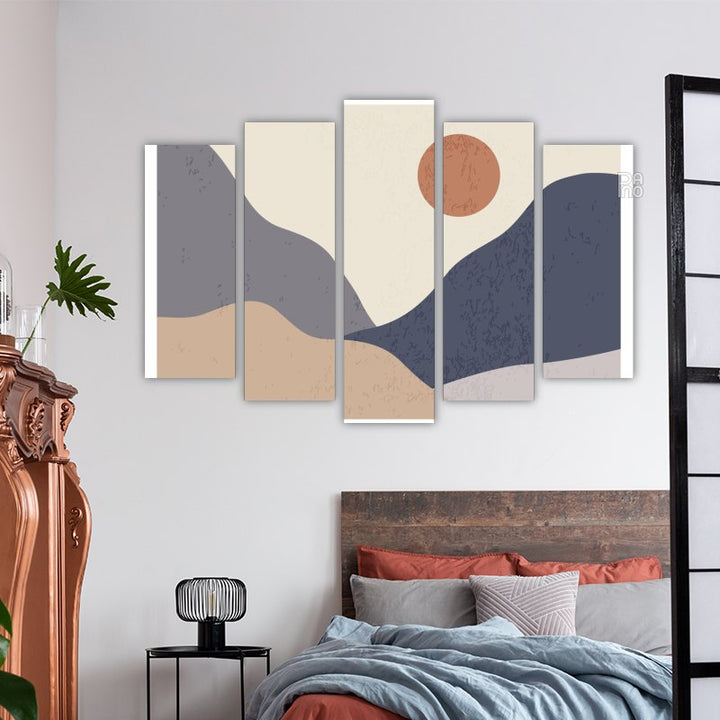 Contemporary abstract landscape