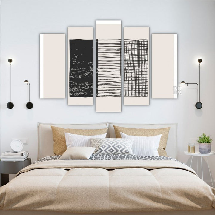 Abstract aesthetic composition