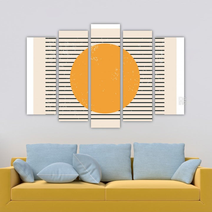 Abstract sun
