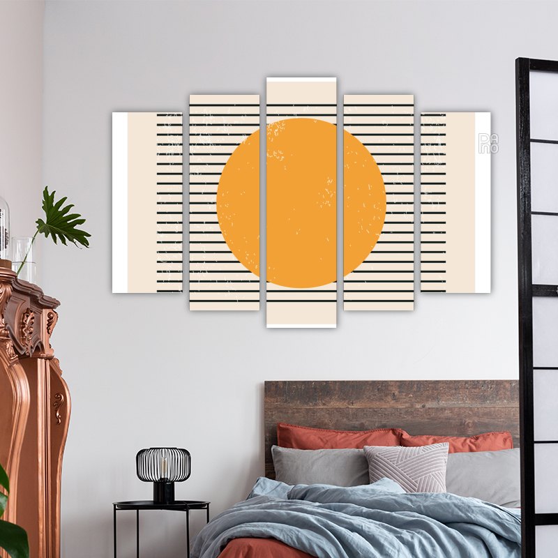 Abstract sun