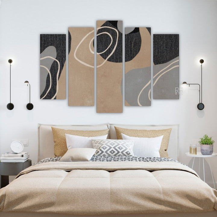 Abstract rounded shapes