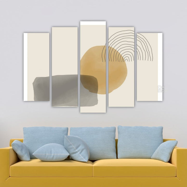 Abstract sun design