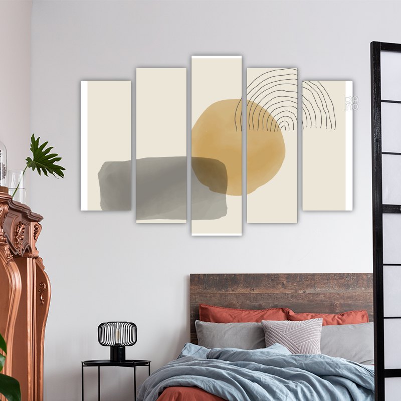 Abstract sun design